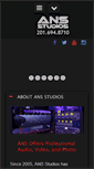 Mobile Screenshot of ansstudios.com